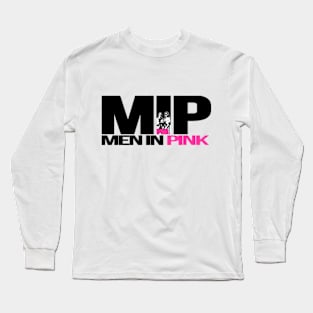 Bret Hart Men in Pink Long Sleeve T-Shirt